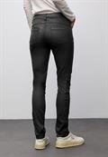 Slim Fit Coated Hose black