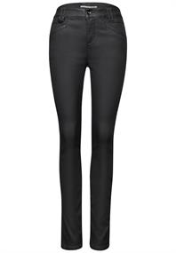 Slim Fit Coated Hose black
