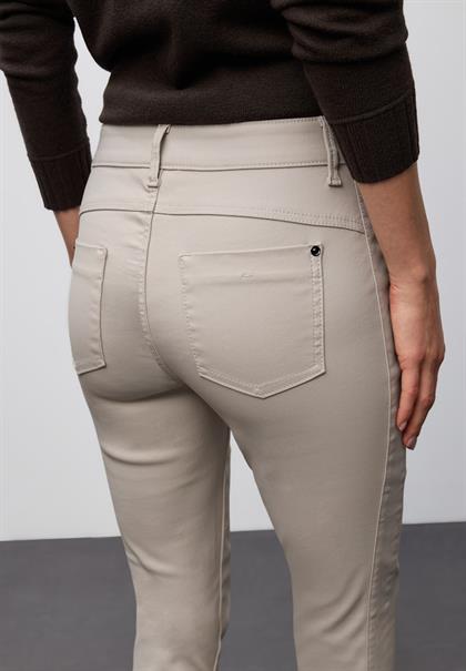 Slim Fit Coated Hose dark moonstone sand