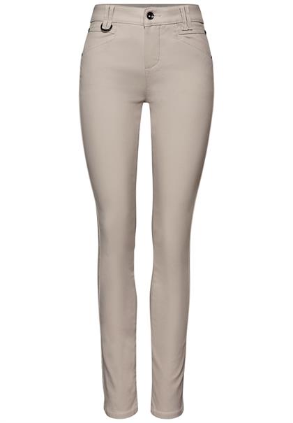 Slim Fit Coated Hose dark moonstone sand