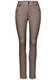 Slim Fit Coated Hose silk brown