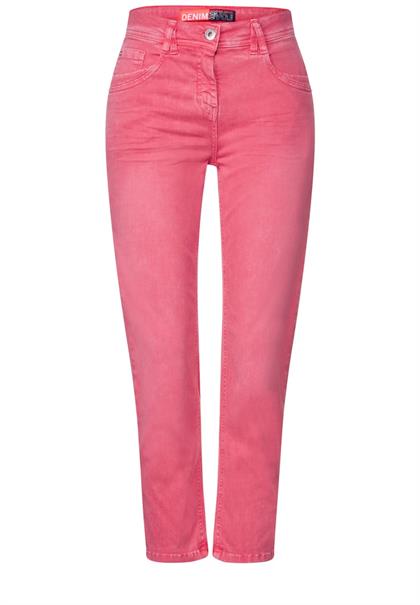 Slim Fit Coloured Jeans strawberry red