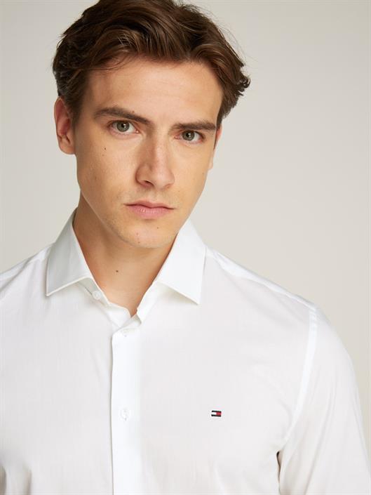 slim-fit-flag-embroidery-poplin-shirt-bright-white