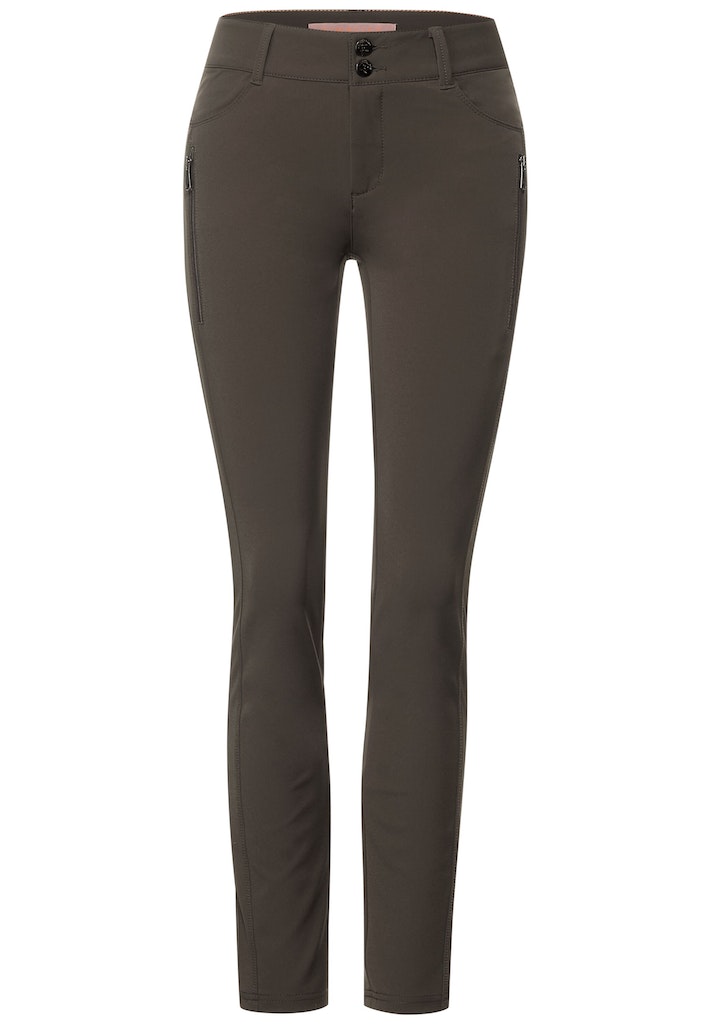 Street One Damen Hose A375523 Falcon Brown - größe