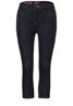 Slim Fit Hose in High Waist blue rinsed wash