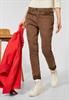 Slim Fit Hose in Lyocell soft toffee