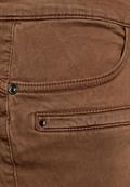 Slim Fit Hose in Lyocell soft toffee