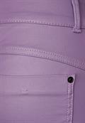 Slim Fit Hose mit Coating dusty lupine lilac