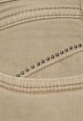 Slim Fit Hose nougat sand washed