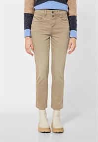 Slim Fit Hose nougat sand washed