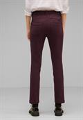 Slim Fit Hose plummy wine