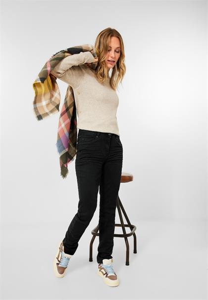 Slim Fit Jeans basic black wash