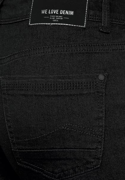 Slim Fit Jeans basic black wash
