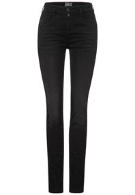 Slim Fit Jeans black used wash