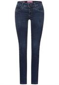 Slim Fit Jeans blue black random wash