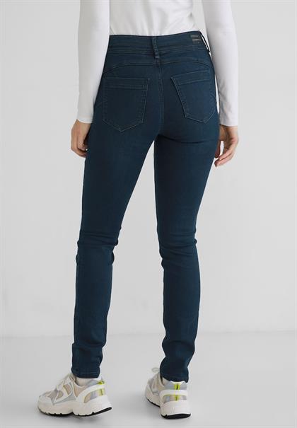 Slim Fit Jeans clean dark blue used