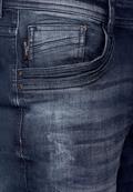 Slim Fit Jeans dark blue random wash