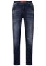 Slim Fit Jeans dark blue random wash