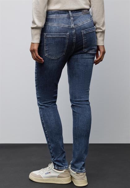 Slim Fit Jeans dark blue random