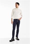 Slim Fit Jeans dark blue rinsed wash