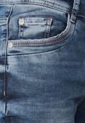 Slim Fit Jeans in Mittelblau mid blue wash
