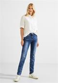 Slim Fit Jeans in Mittelblau mid blue wash