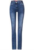Slim Fit Jeans in Mittelblau mid blue wash