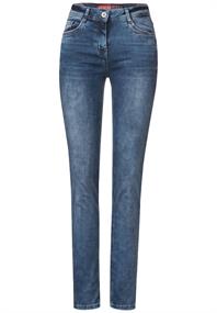 Slim Fit Jeans in Mittelblau mid blue wash