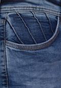 Slim Fit Jeans light blue random bleach