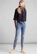 Slim Fit Jeans light blue random wash