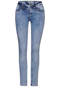 Slim Fit Jeans light blue random wash