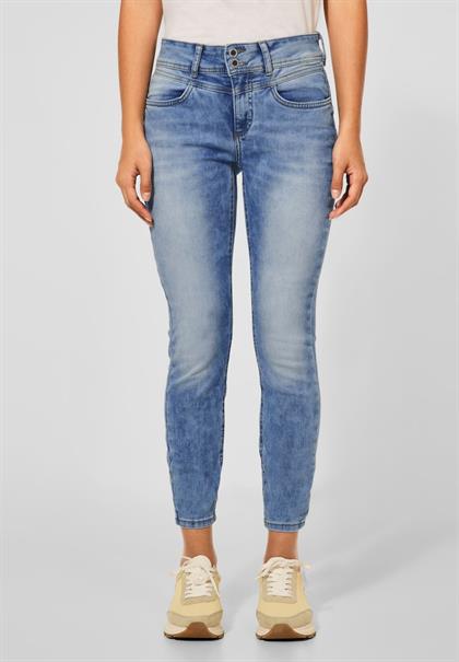 Slim Fit Jeans light blue random wash