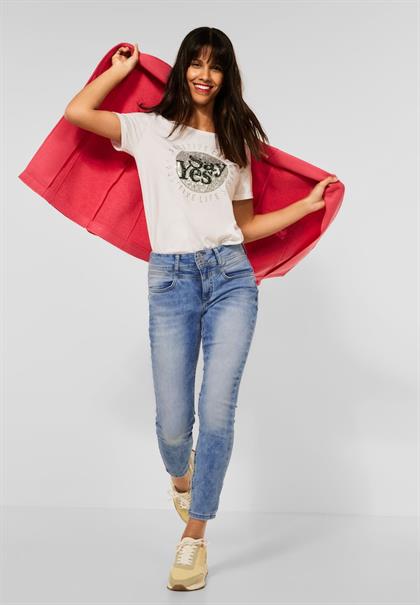 Slim Fit Jeans light blue random wash