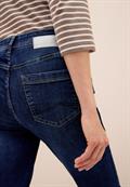 Slim Fit Jeans mid blue used wash