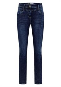 Slim Fit Jeans mid blue used wash