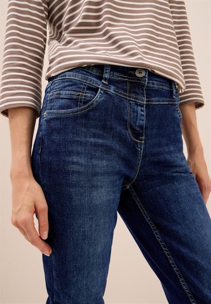 Slim Fit Jeans mid blue used wash
