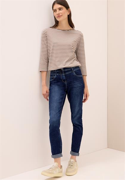 Slim Fit Jeans mid blue used wash
