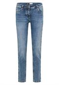 Slim Fit Jeans mit Detail authentic used wash