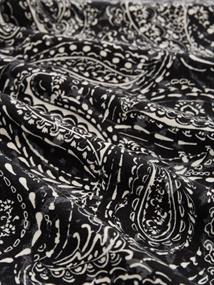 Slim Fit Langarmshirt mit Stehkragen black paisley
