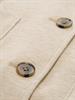 Slim Fit Mantel mit aufgesetzten Taschen dusty beige melange