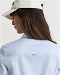 Slim Fit Stretch Oxford-Bluse light blue
