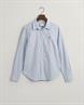 Slim Fit Stretch Oxford-Bluse light blue