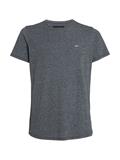 SLIM JASPE C NECK - T-Shirt basic new charcoal