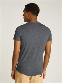 SLIM JASPE C NECK - T-Shirt basic new charcoal