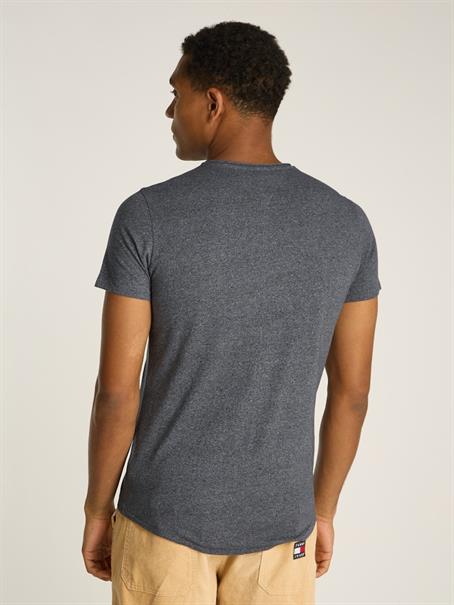 SLIM JASPE C NECK - T-Shirt basic new charcoal
