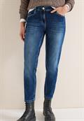 Slim Leg Jeans mid blue wash