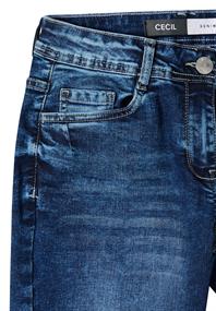 Slim Leg Jeans mid blue wash