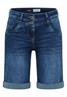 Slim Leg Jeansshorts im Casual Fit mid blue used wash