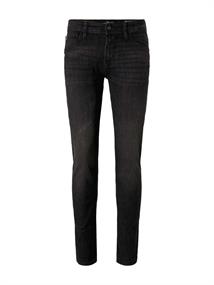 Slim Piers Soft-Stretch-Jeans dark stone black denim