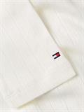 SLIM POINTELLE BTN DWN LS ancient white